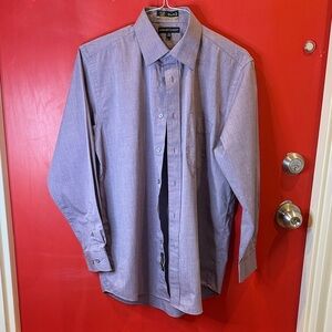 Croft & Barrow Men's Lavender Dress Shirt size 15.5 32/33